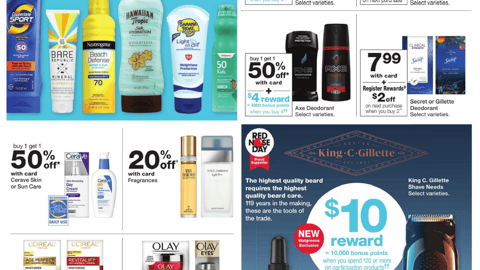Walgreens King C. Gillette Feature